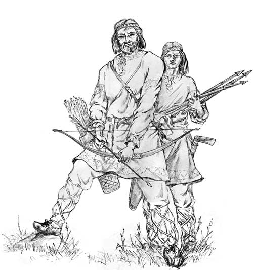 Мерянские воины VII – IX вв.